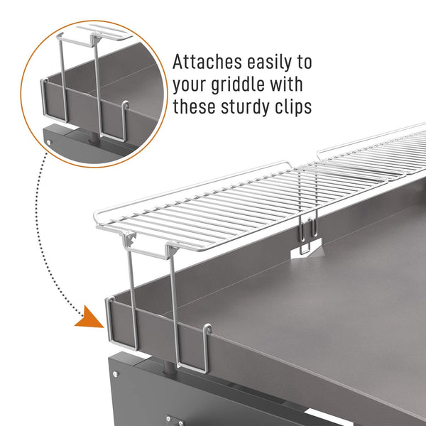 36" Griddle Warming Rack